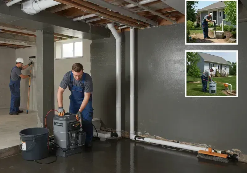 Basement Waterproofing and Flood Prevention process in Hawthorne, FL